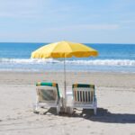 beach deckchair holiday 1230733
