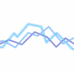 path line chart trading market 7090120